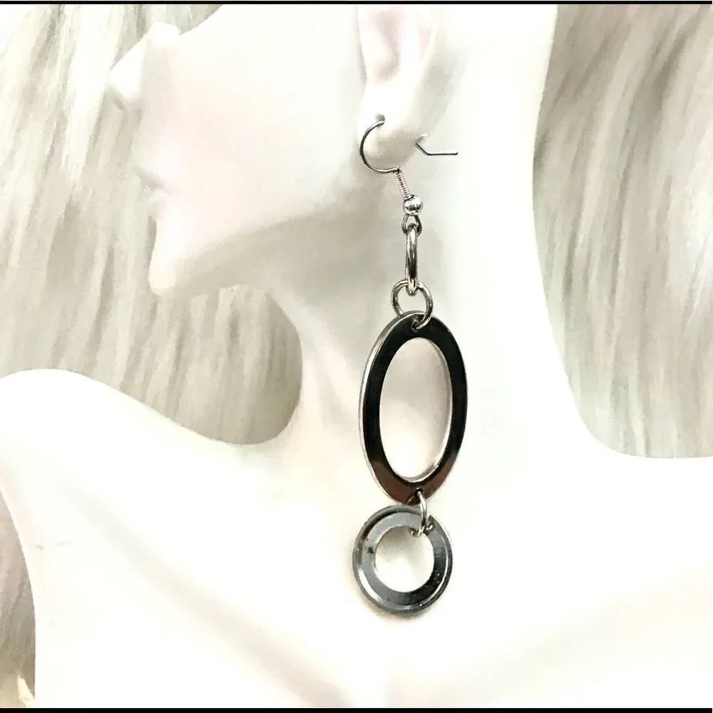 Silver Dangle Earrings